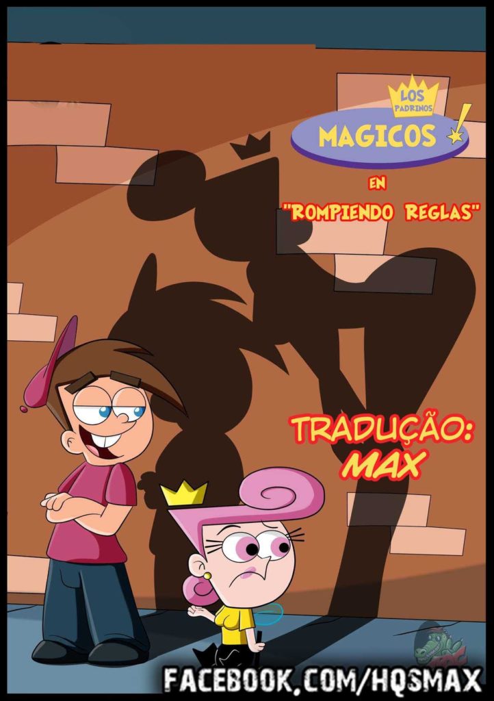 Gibi erótico porno Os padrinhos mágicos Cartoon Pornô Quadrinhos de Sexo